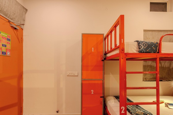 Superior 4 Bed Mixed Dorm (shared common washroom) | In-room safe, soundproofing, iron/ironing board (on request)