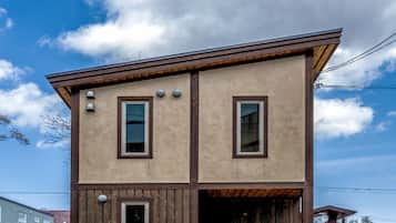 Fassade der Unterkunft