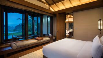 Villa, 2 Bedrooms, Private Pool | Premium bedding, down comforters, minibar, in-room safe