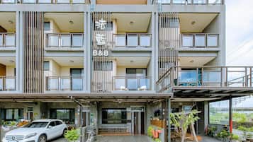 Voorkant van accommodatie