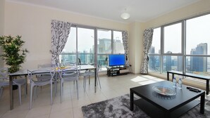 Apartment, 2 Bedrooms | Living area | LED TV - New Arabian Holiday Homes - Residence 8 (Dubai)
