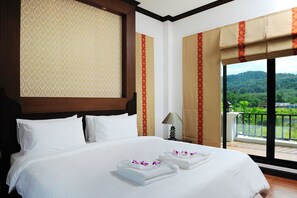 3-Bedroom Villa with Private Pool | 3 bedrooms, desk, blackout curtains, iron/ironing board - Baan Narakorn Private Pool (Krabi)