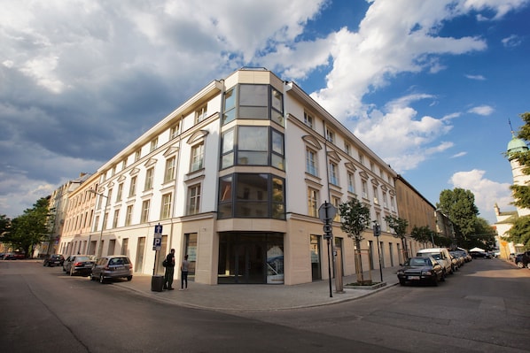 Fassade der Unterkunft