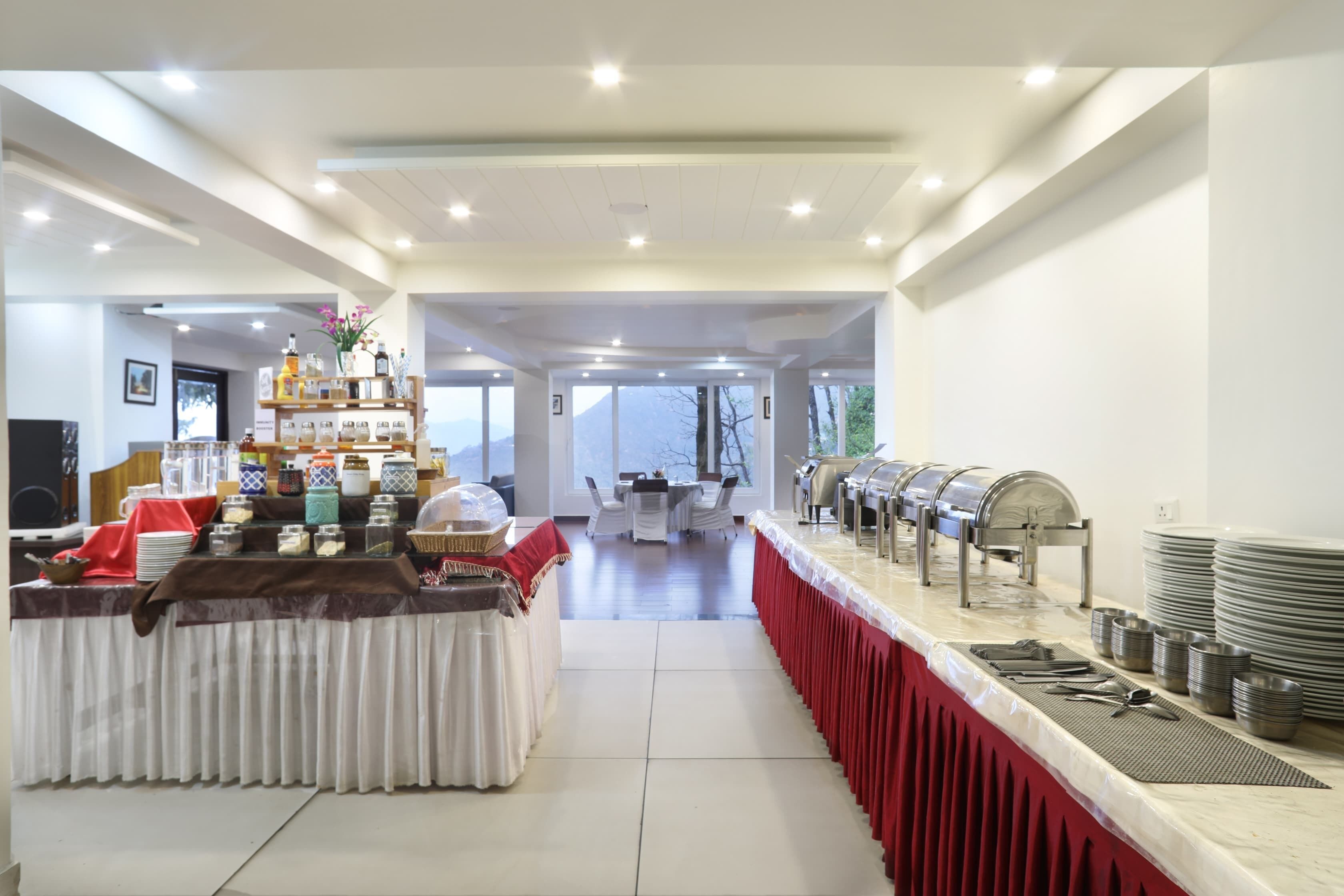 Petit déjeuner buffet compris tous les jours