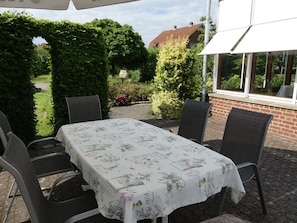 Terrace/patio - Landgasthaus Hotel Eggert (Rheine)
