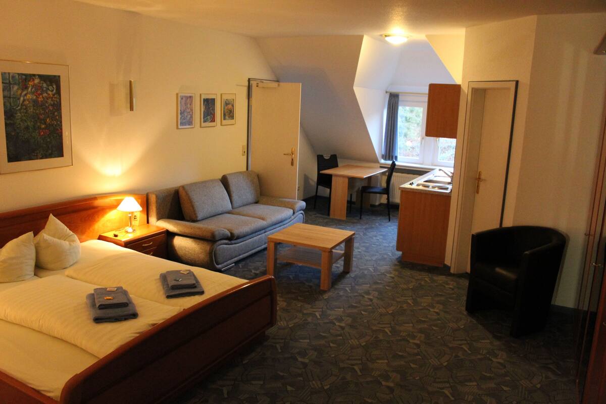 Apartment, Non Smoking | Minibar, desk, rollaway beds (surcharge), WiFi (free)