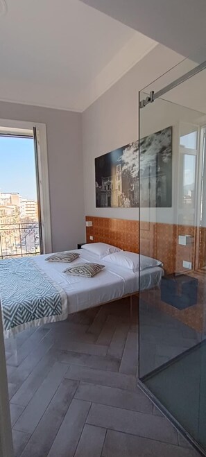 Superior suite | 1 slaapkamer, donzen dekbedden, bedden met traagschuimmatras