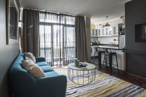 Studio | Wohnbereich | Flachbildfernseher