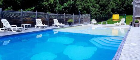 Seasonal outdoor pool