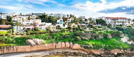 منظر من الجو على ارتفاع عالٍ