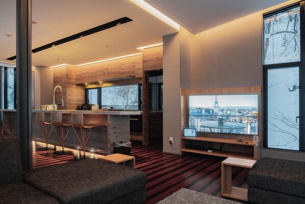 Fridge, microwave, stovetop, dishwasher - Aya Villas (Kutchan)