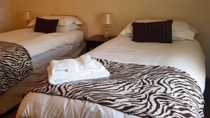 Desk, iron/ironing board, free WiFi, bed sheets