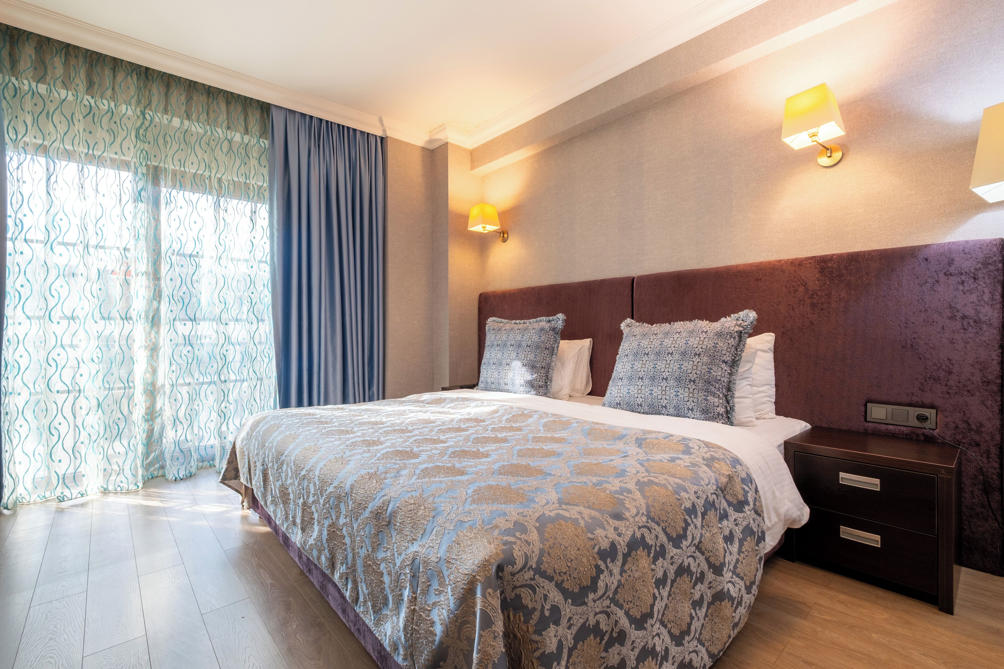 Elite Room, Sea View | Premium bedding, in-room safe, desk, laptop workspace