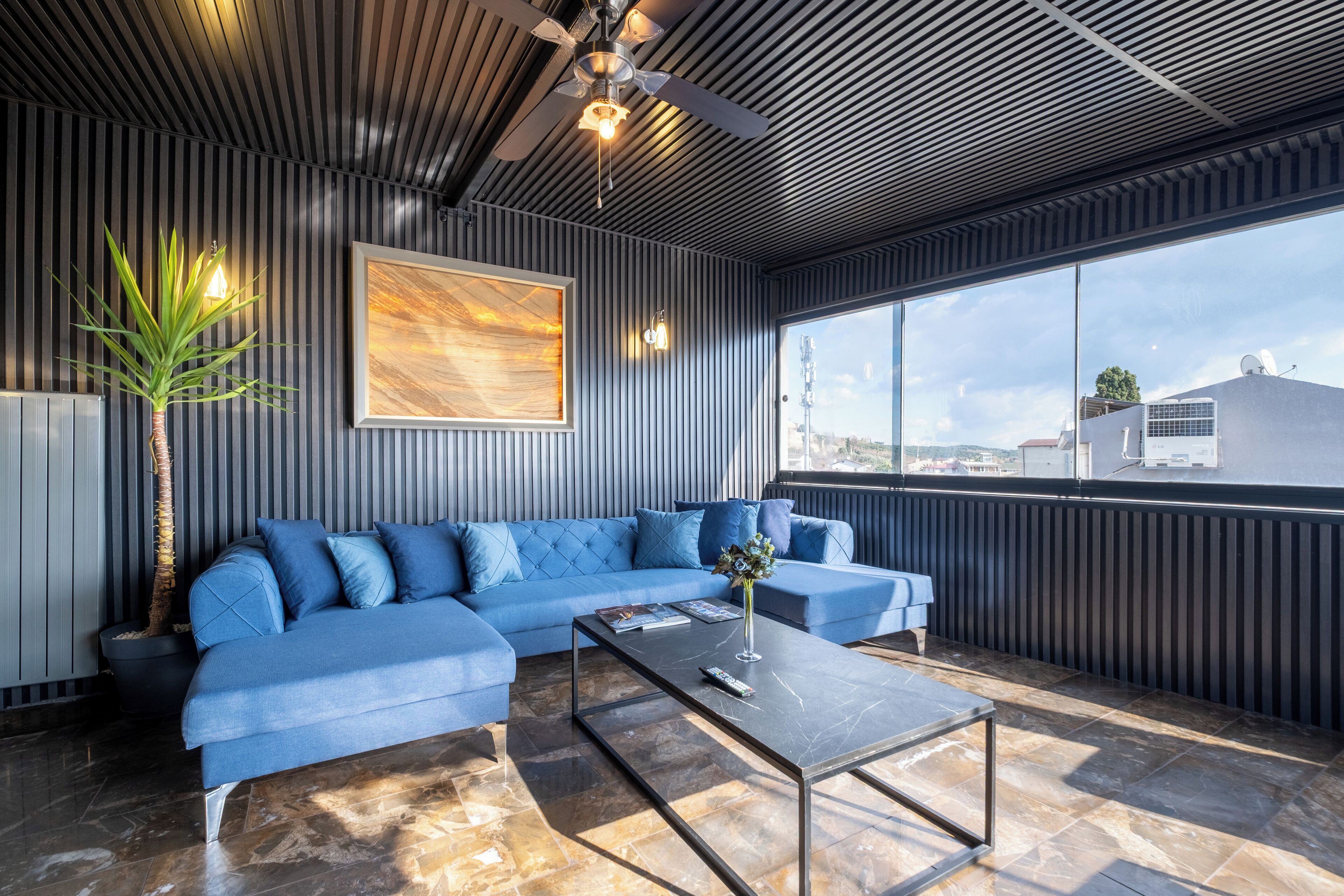 Elite Room, Sea View | Living area