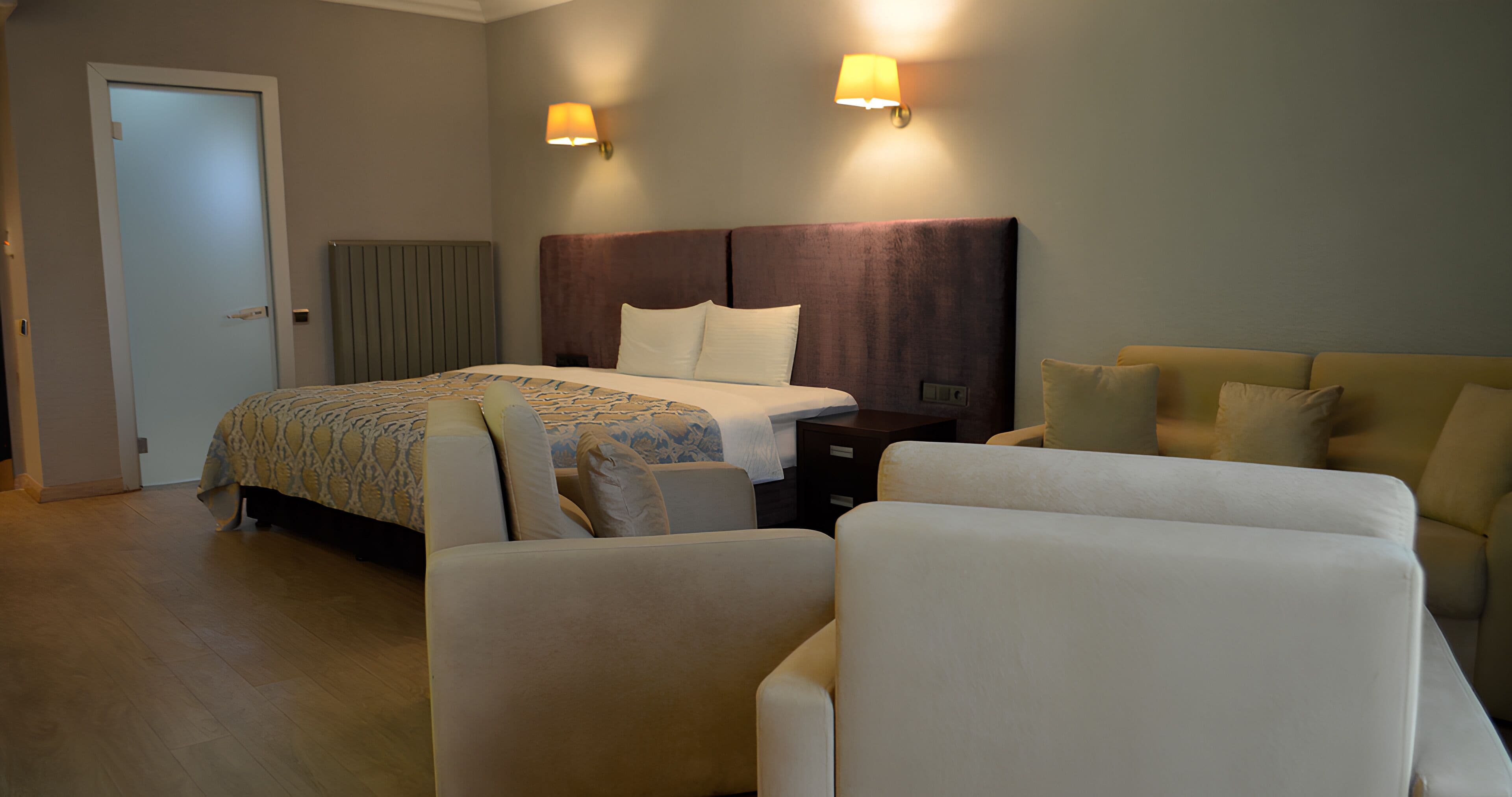 Elite Room, Sea View | Premium bedding, in-room safe, desk, laptop workspace