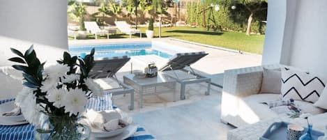 Villa, 4 Bedrooms, Private Pool | Terrace/patio