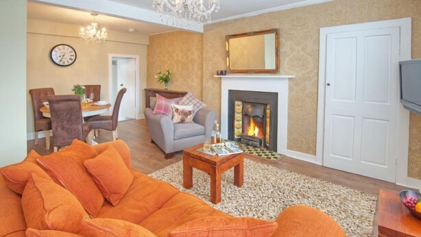 House, 4 Bedrooms | Living room | Flat-screen TV - The Bakehouse (Kelso)