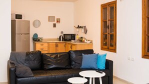 Design Apartment, 1 Bedroom | Living room | Flat-screen TV - Market Apartment - Boutique Studio (Tel Aviv)