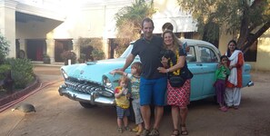 Majoituspaikan sisäänkäynti