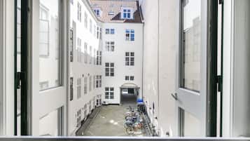 Blick von der Unterkunft