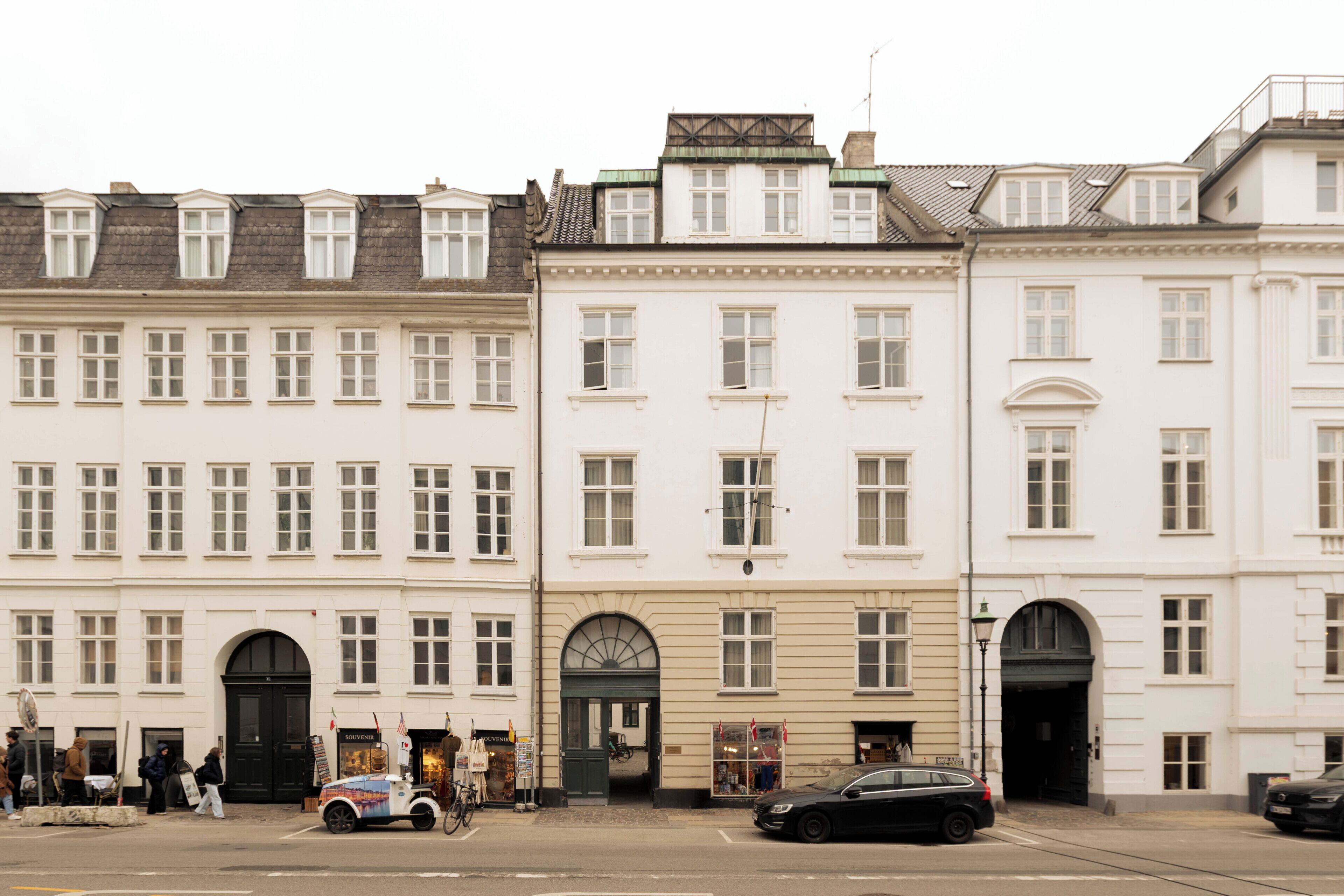 Façade de l’hébergement