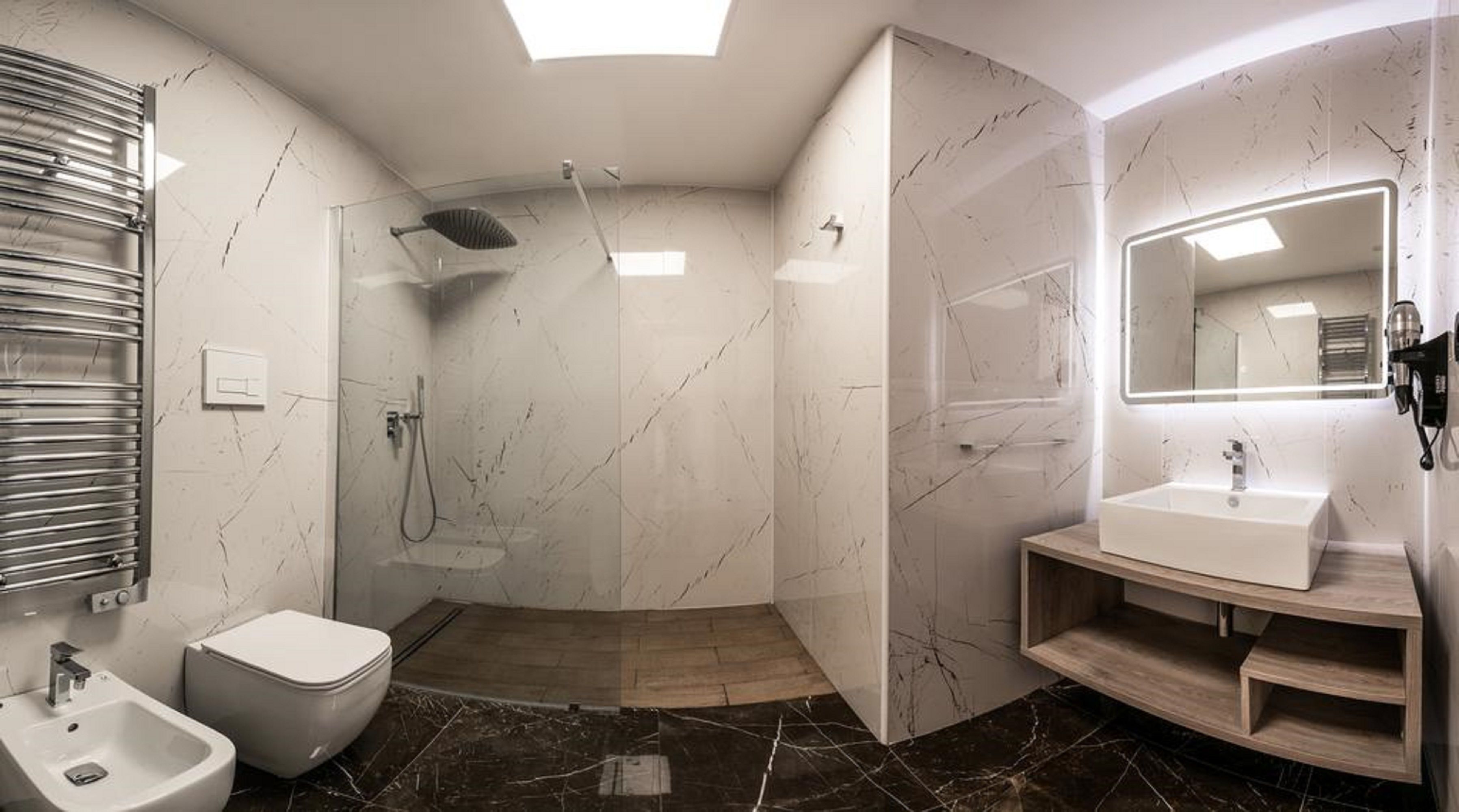 Ducha en el baño