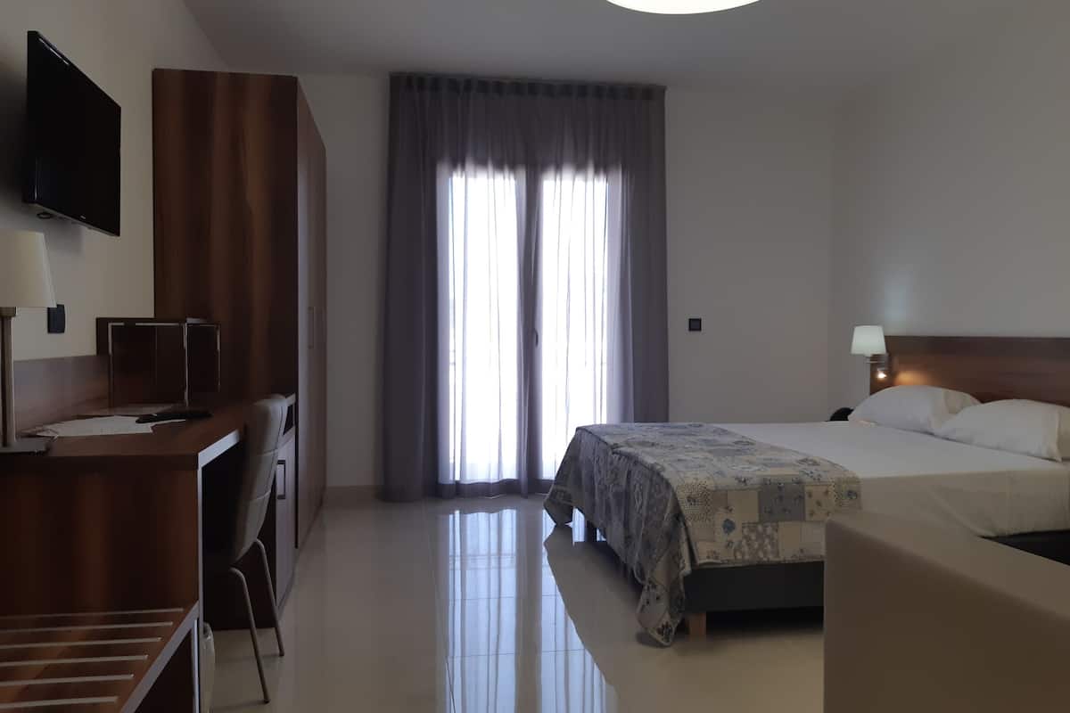 Chambre Quadruple, balcon