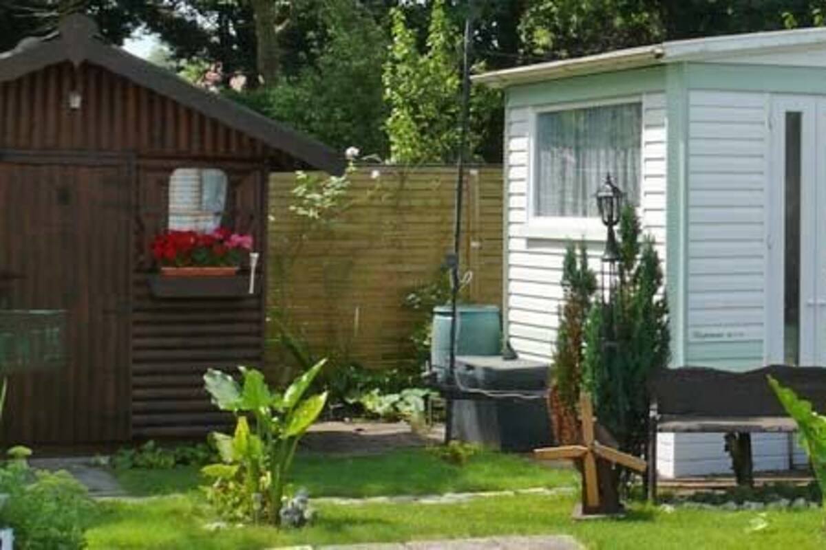 Mobile Unterkunft, 3 Schlafzimmer | Ausblick vom Zimmer