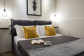 Appartement, 1 chambre | 1 chambre, fer et planche à repasser, lits bébé (en supplément)