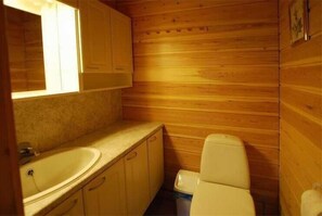 Kabin, 4 kamar tidur, sauna | Kamar mandi | Shower, perlengkapan mandi gratis,  dan pengering rambut