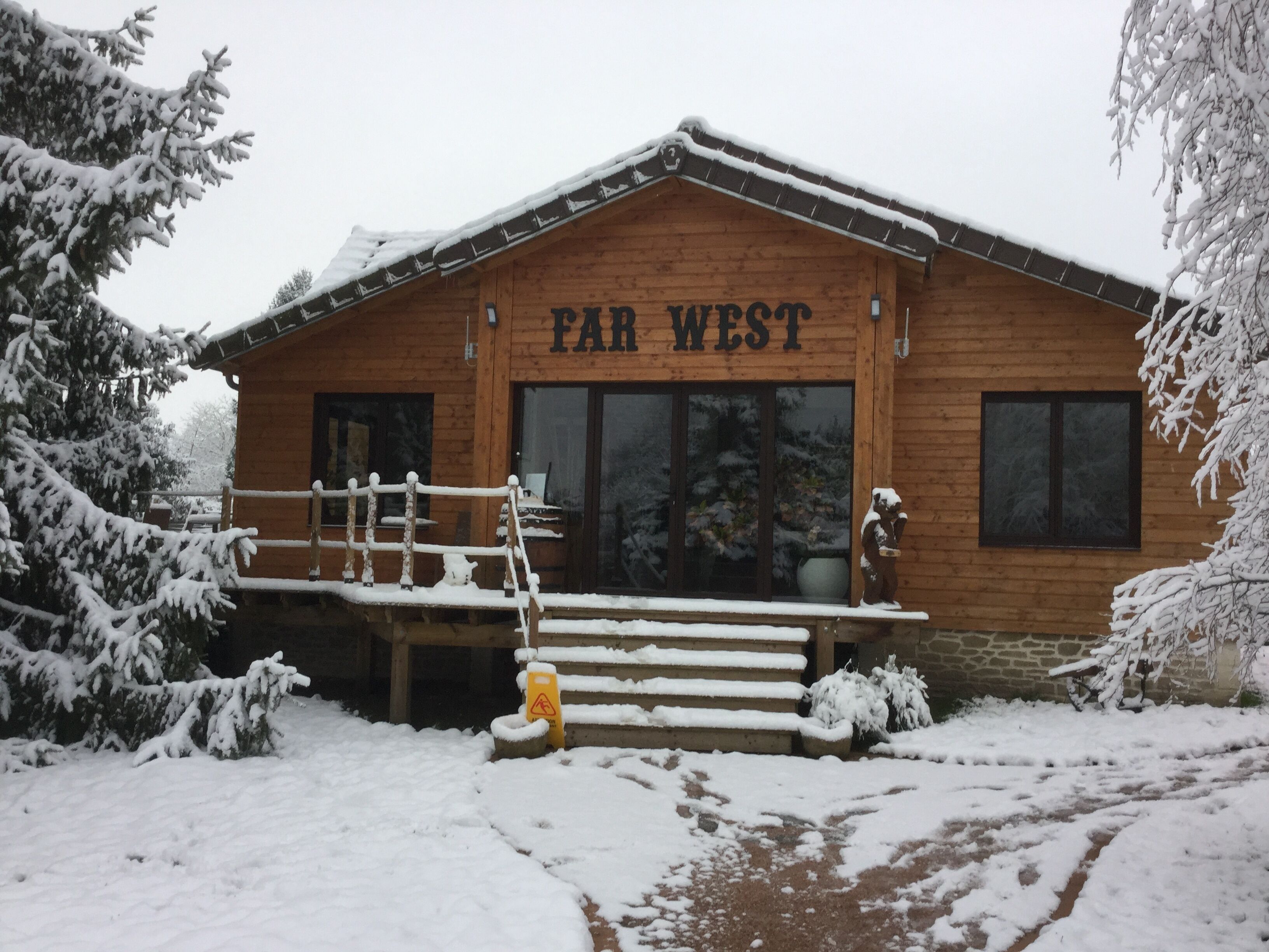 Façade de l’hébergement