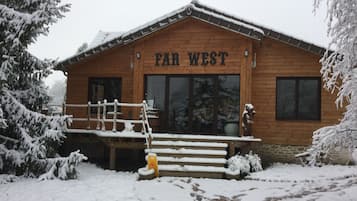 Façade de l’hébergement