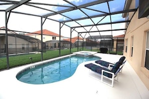 Seasonal outdoor pool