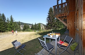Terrace/patio - Résidence Odalys L'Orée des Pistes (Le Dévoluy)