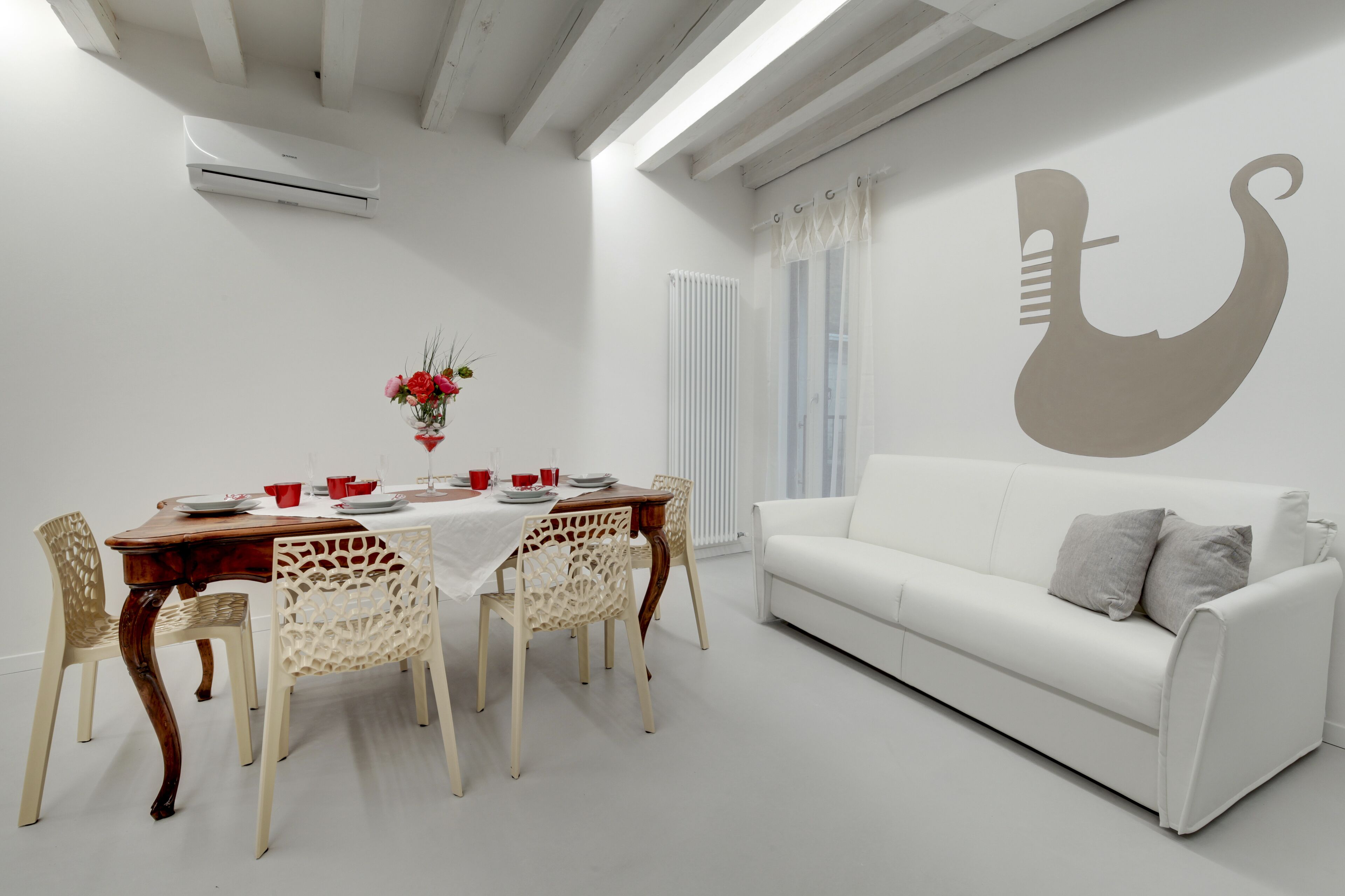 Apartment, 2 Bedrooms, Mimosa | Living area | Flat-screen TV