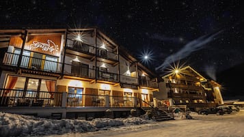 Facciata della struttura