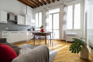 Living area - Ca Bianca (Venice)