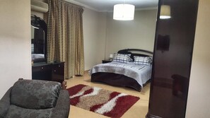 Comfort Apartment, 3 Bedrooms | Memory foam beds, in-room safe, laptop workspace, free WiFi - Chez Lay (New Cairo)