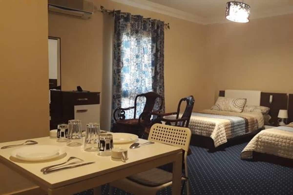 Memory foam beds, in-room safe, laptop workspace, free WiFi