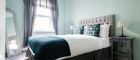 Leilighet, 4 soverom | 4 soverom, strykejern/-brett, wi-fi (inkludert) og sengetøy