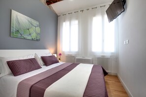 Lägenhet - 1 sovrum | 1 sovrum, strykjärn/strykbräda, gratis wi-fi och sängkläder