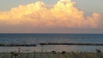 Blick von der Unterkunft