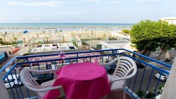 Blick von der Unterkunft