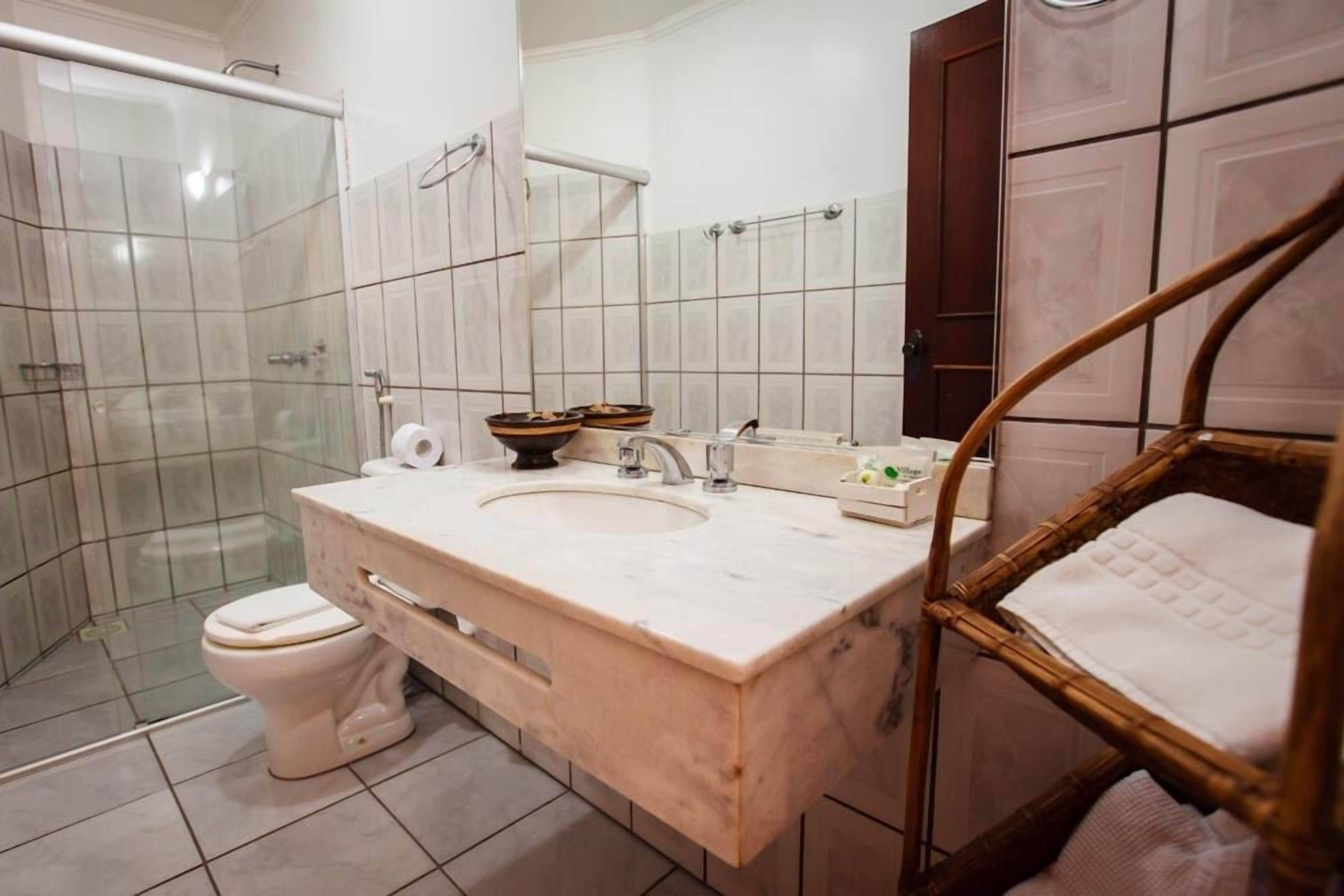 superior suite | bathroom | free toiletries, hair dryer