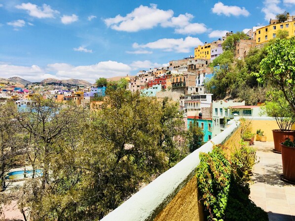 View from property - Hotel Casona del Vizconde (Guanajuato)