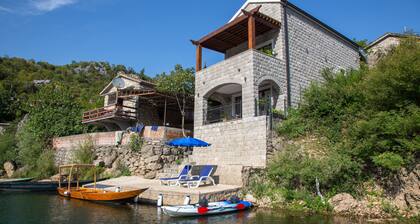 "Paradise Lake House" at National Park Skadar Lake