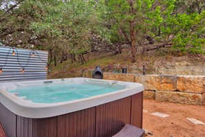 Bain à remous extérieur