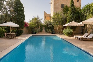 Pool - Luxurious Grand 18th C. Palace with Gardens & Pool (Ghaxaq)