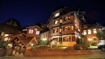 Front of property – evening/night