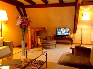 TV, DVD player, books, video library - hypercentre - charming cottage *** 80m² - 2 bedrooms - spacious  duplex (Colmar)